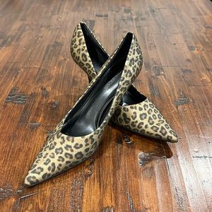 EUC! Maurices Cheetah Print Heels. SZ 7